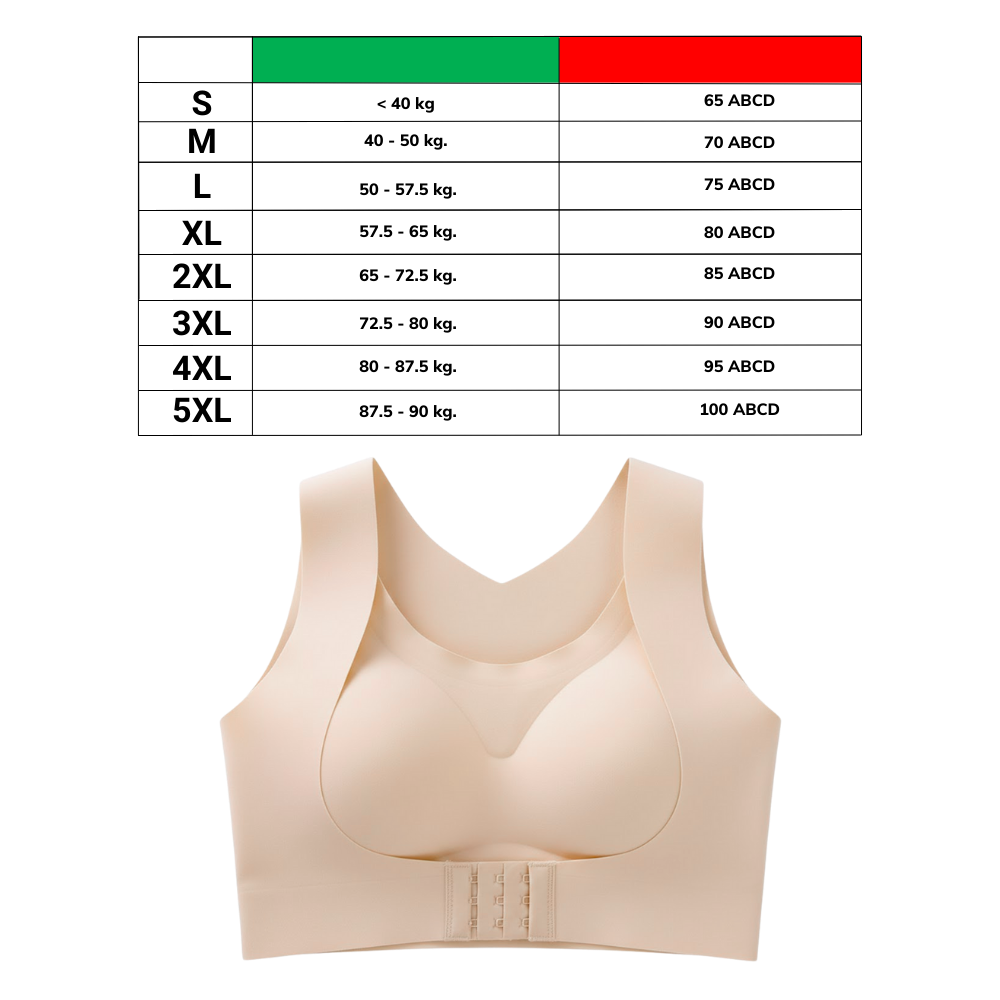 Sömlös BH med hållningsstöd - Ozerty