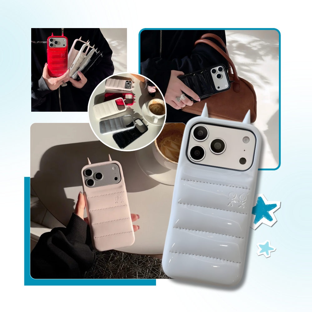 Vadderat mobilskal med horn - Ozerty