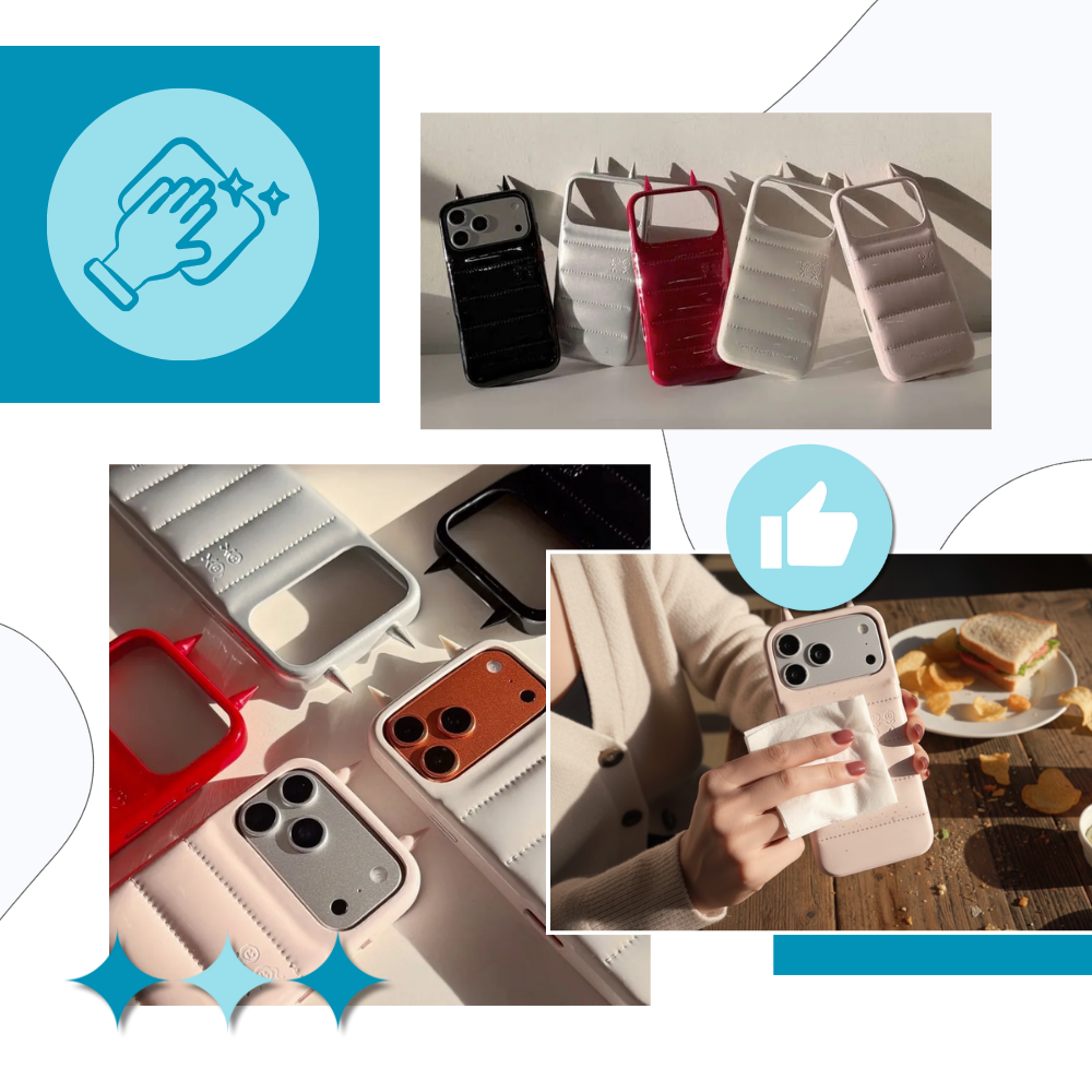 Vadderat mobilskal med horn - Ozerty