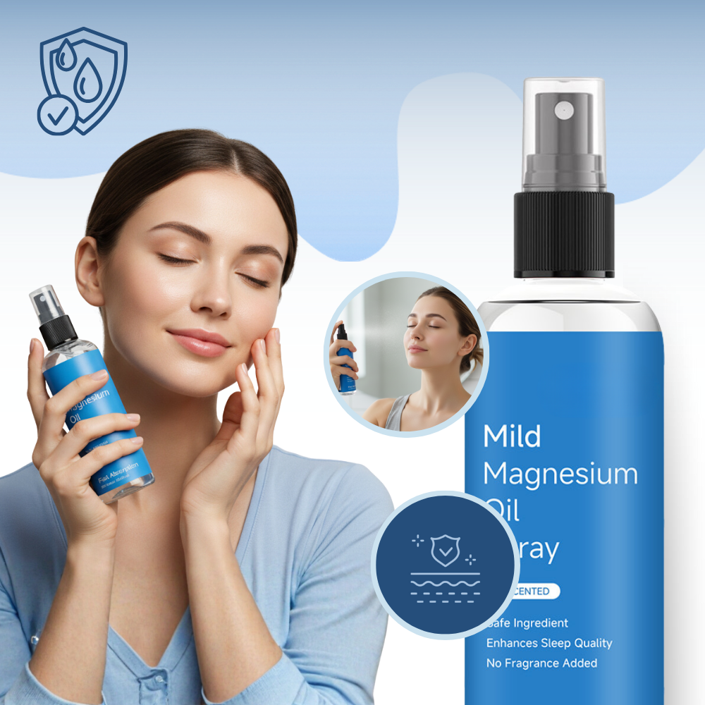 Avslappnande magnesiumkloridspray - Ozerty