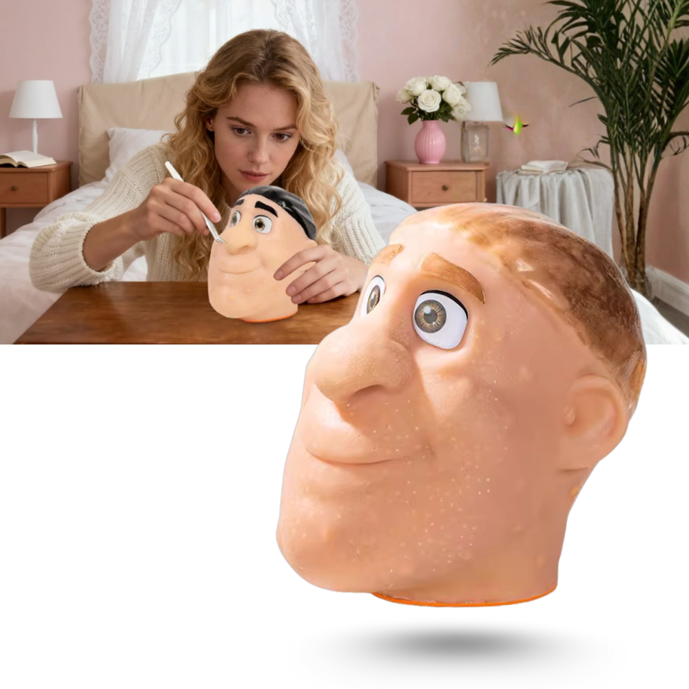 Avslappnande finnklämleksak i silikon - Ozerty