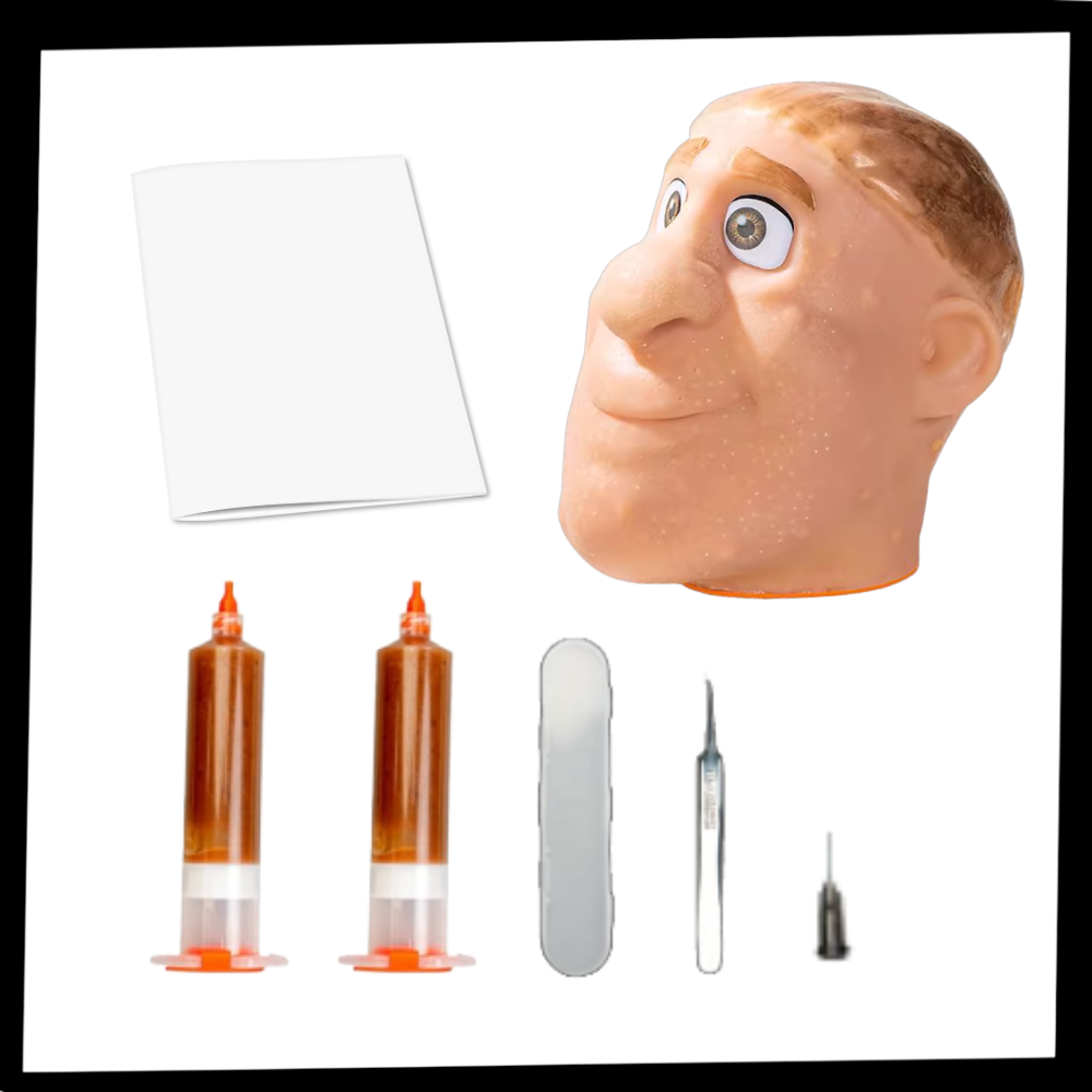 Avslappnande finnklämleksak i silikon - Ozerty