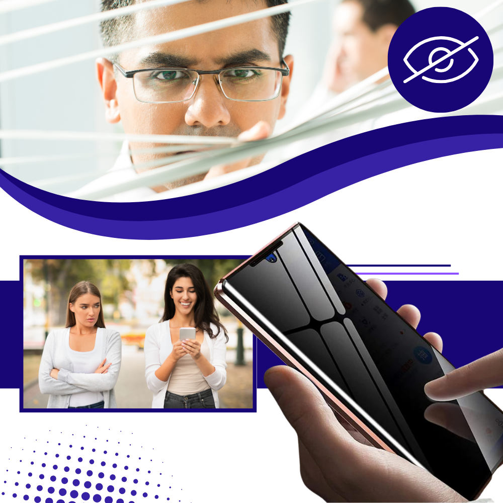 Samsung-Mobilskal med Sekretessglas - Ozerty