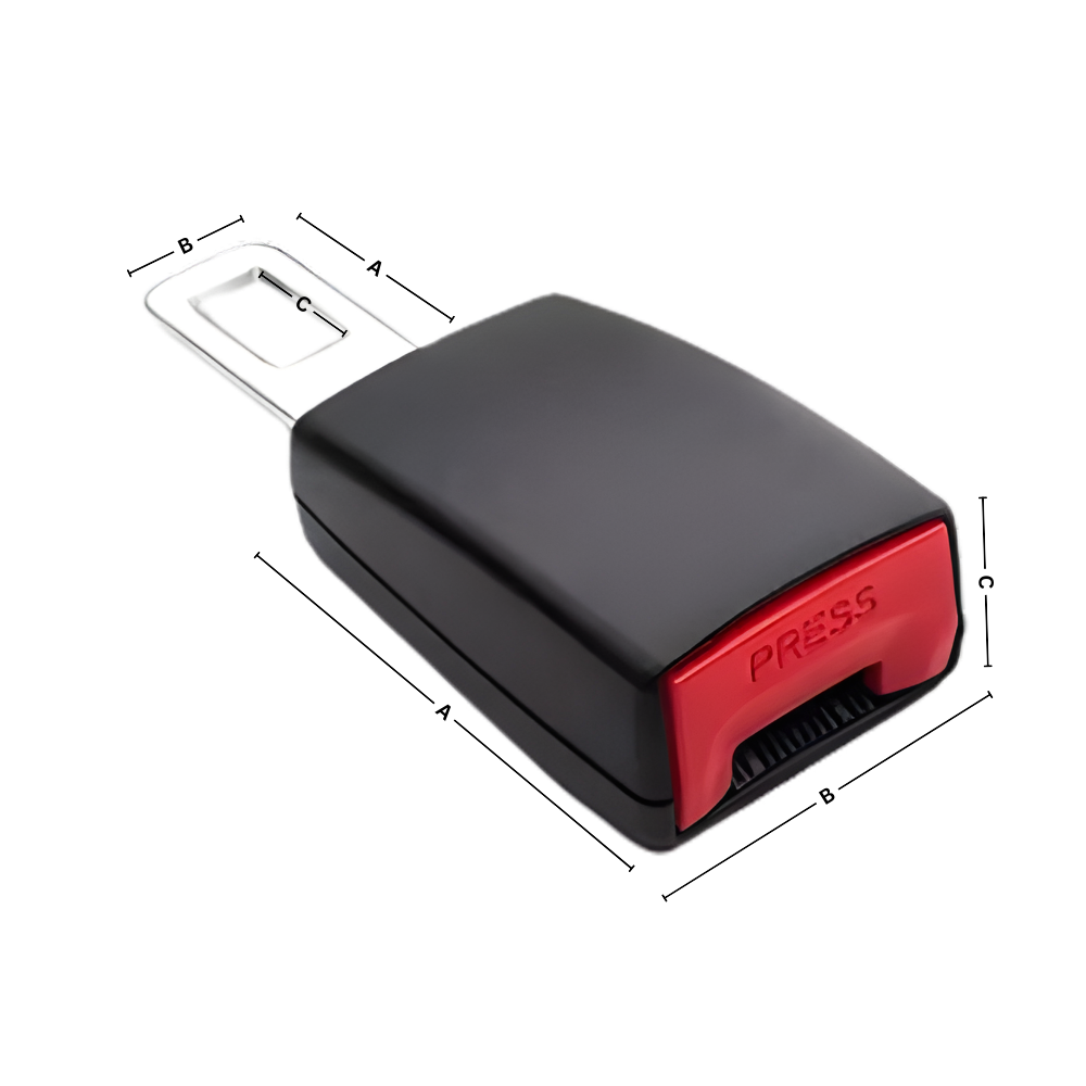 Säker låsbar säkerhetsbältesförlängare - Ozerty