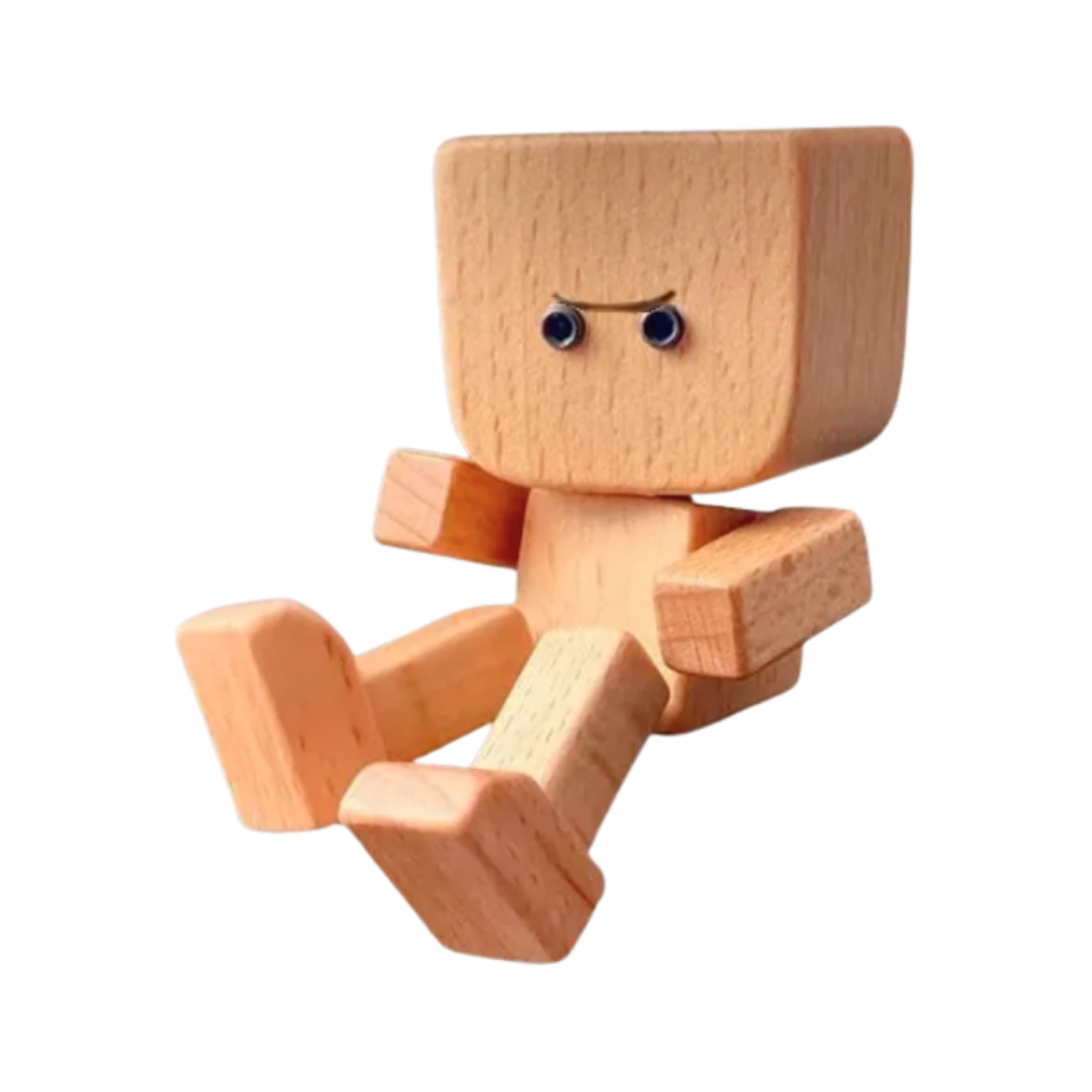 Skakande Knasiga Bobblehead-Figur -Arga Blicken - Ozerty