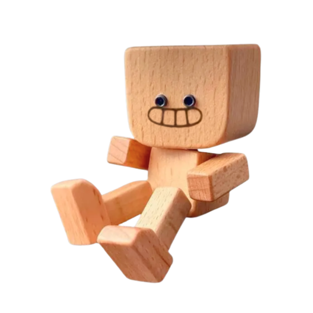 Skakande Knasiga Bobblehead-Figur - Fräckt Leende - Ozerty