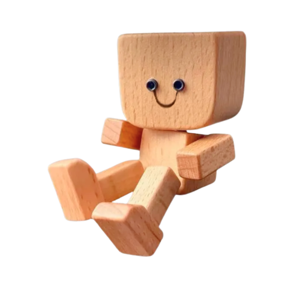Skakande Knasiga Bobblehead-Figur -Leende Ansikte - Ozerty