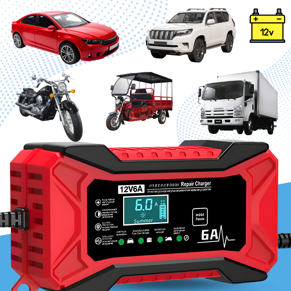 Smart 12V batteriladdare - Ozerty