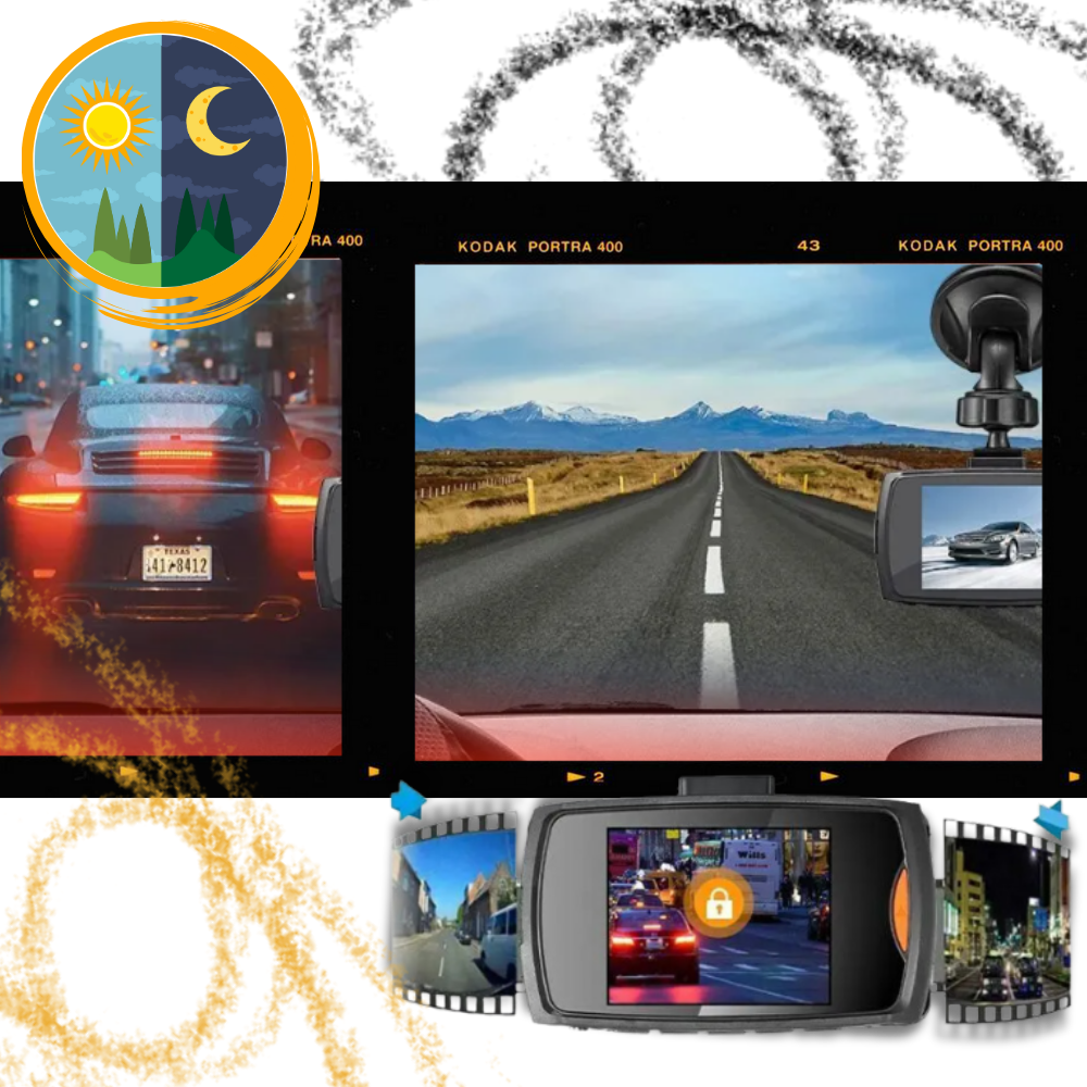 Smart HD 1080p bilkamera - Ozerty