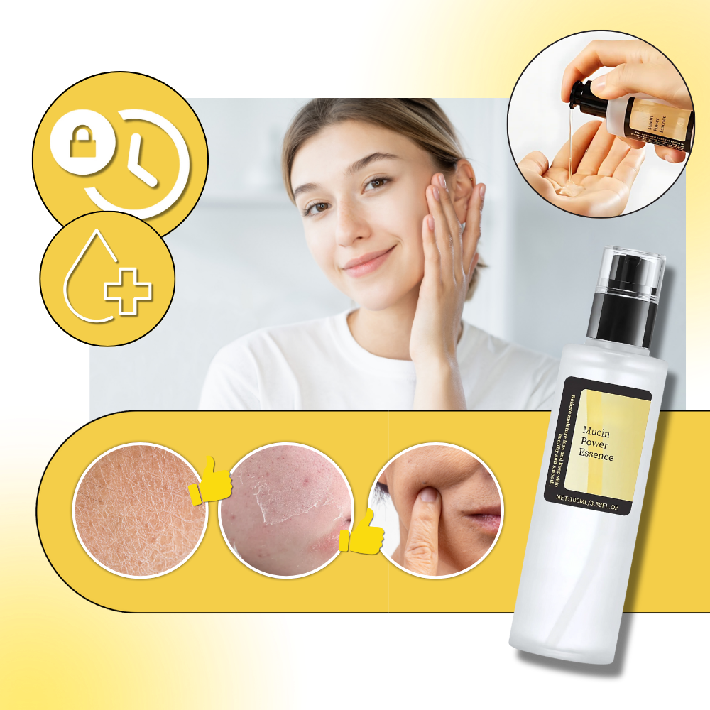 Fuktighetsgivande Snigelmucin-Serum - Ozerty