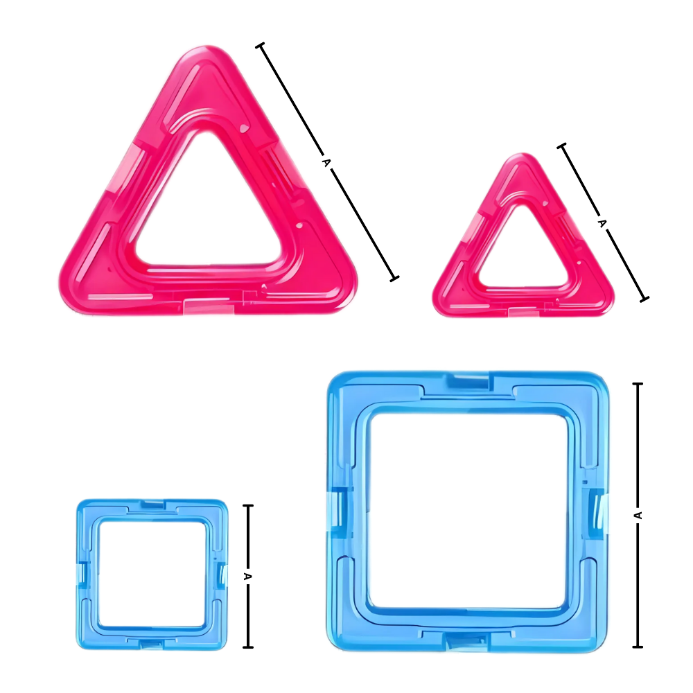 Snap & Build Magnetiska Blocken - Ozerty