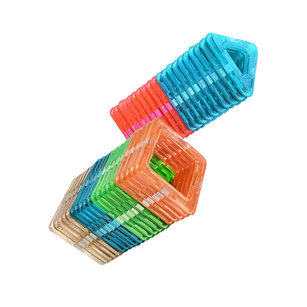 Snap & Build Magnetiska Blocken -Mini Storlek - Ozerty