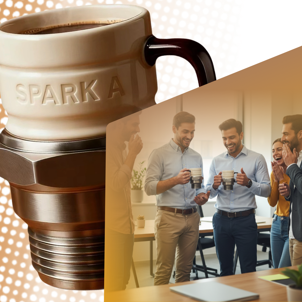 Rolig tändstiftsmugg - Ozerty