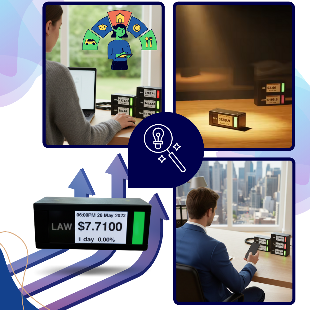 Stapelbar kryptoticker i realtid - Ozerty