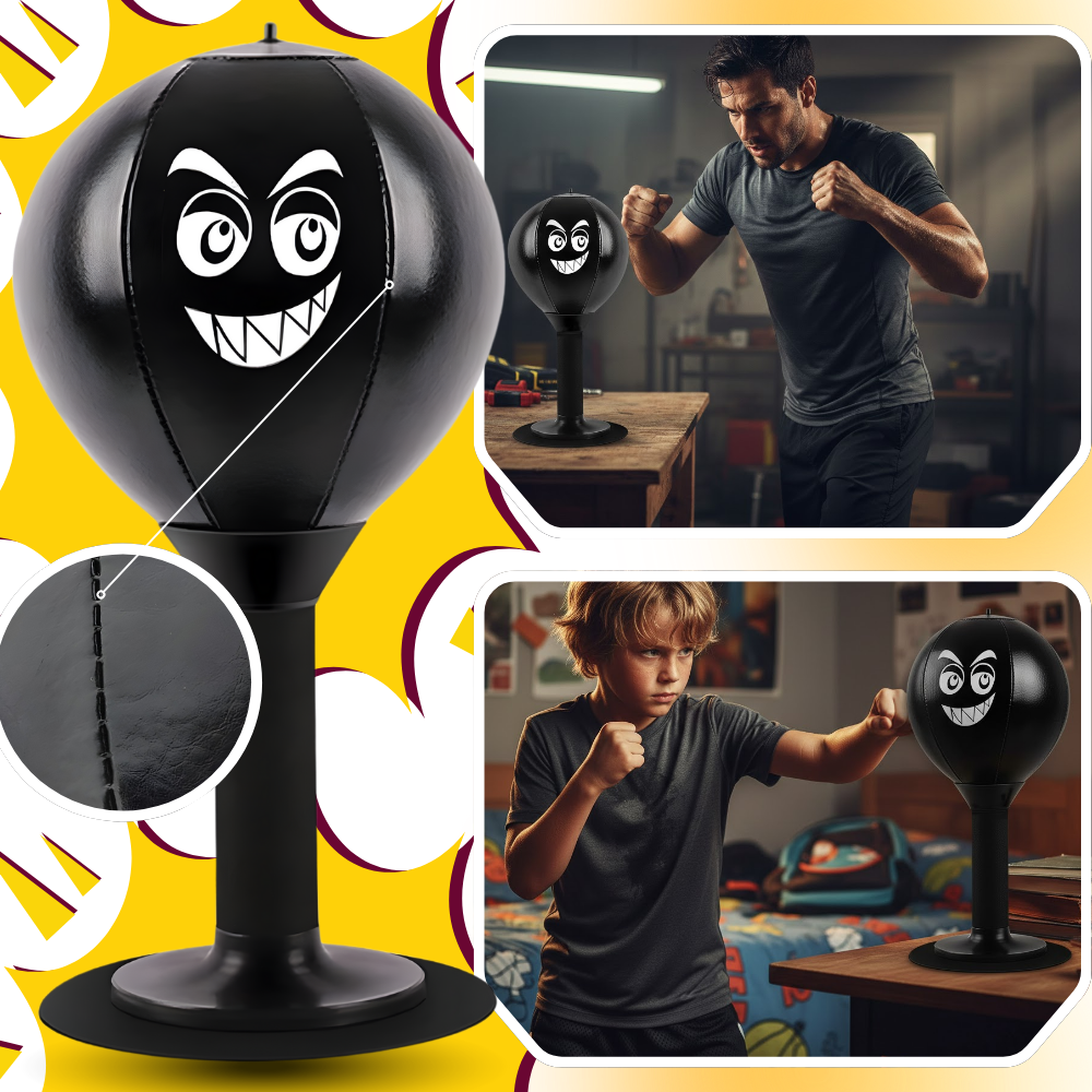 Stressavlastande boxningsboll för skrivbordet - Ozerty