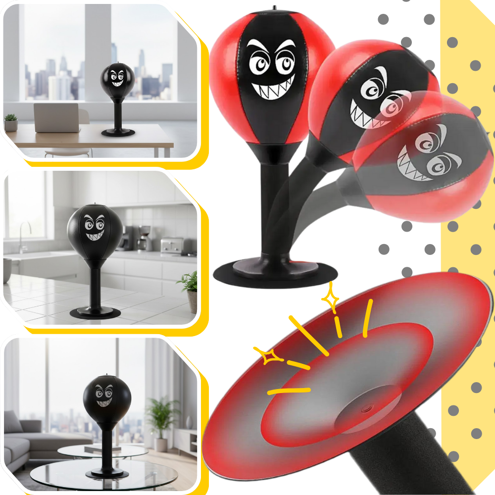 Stressavlastande boxningsboll för skrivbordet - Ozerty