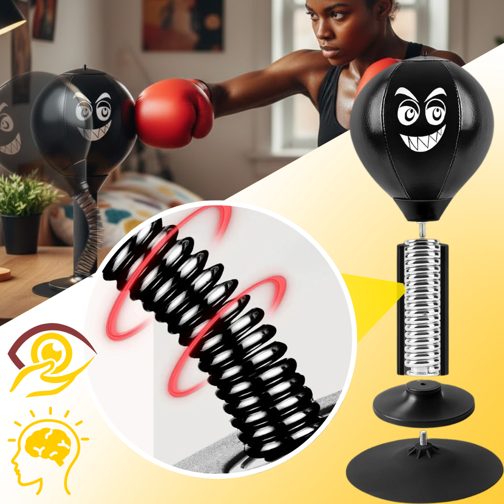 Stressavlastande boxningsboll för skrivbordet - Ozerty