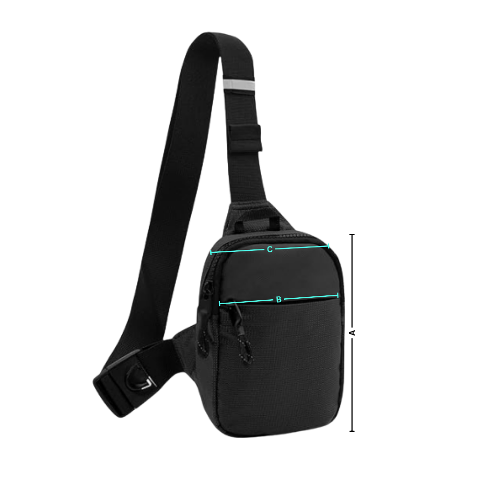 Trendig liten slingväska - Ozerty