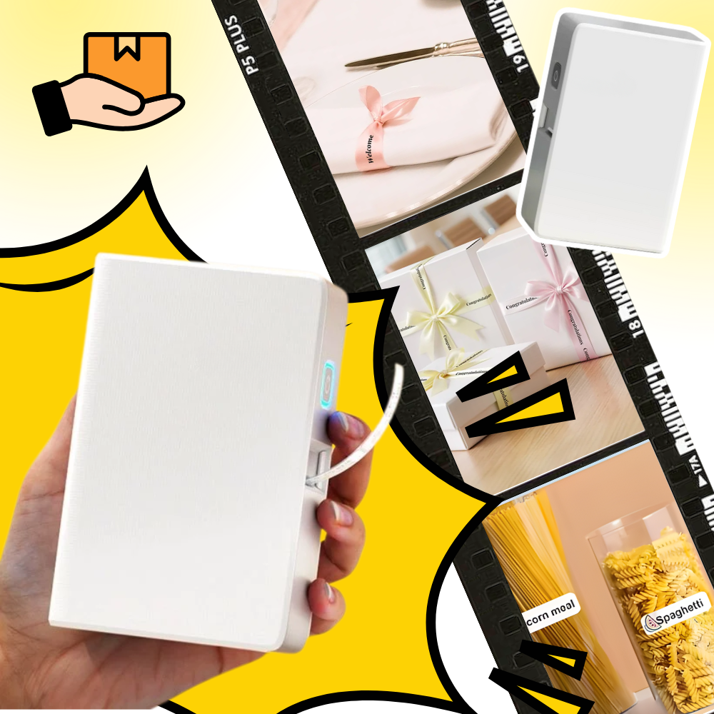 Bärbar termoetikettskrivare - Ozerty