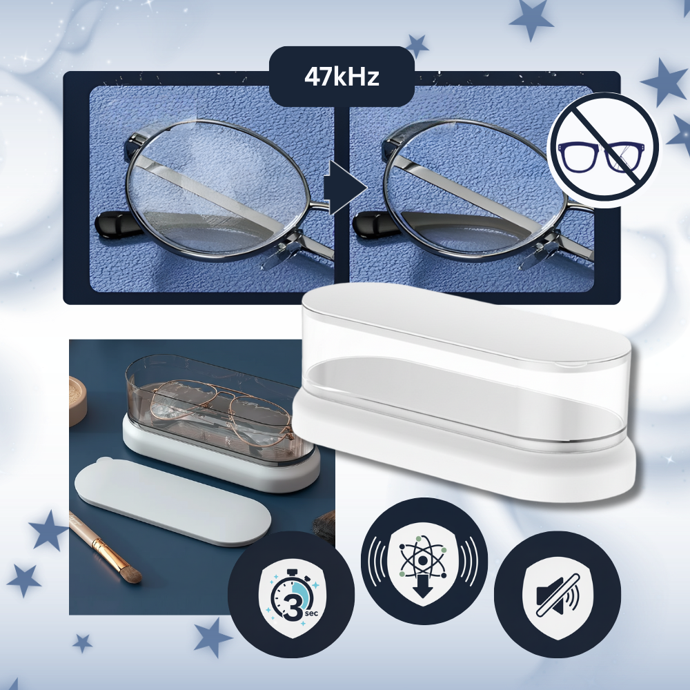 Ultraljusrengöringsmaskin för smycken - Ozerty