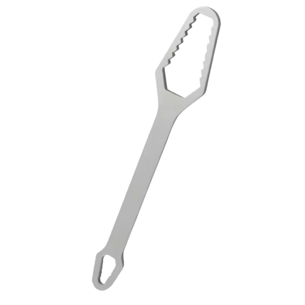 Universell kraftig dubbel flexnyckel -Silver - Ozerty