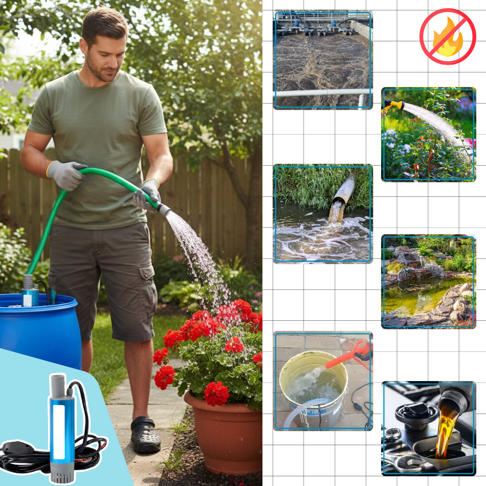 Universell högpresterande vätskepump - Ozerty