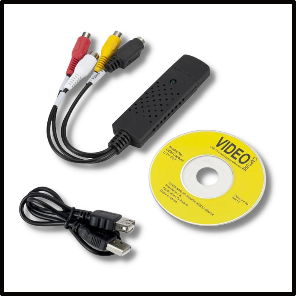 USB 2.0 Adapter TV DVD VHS DVR - Ozerty