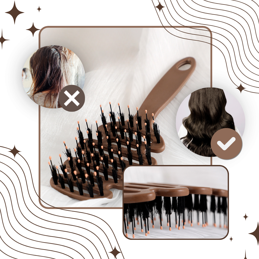 Volymgivande vildsvinsborste - Ozerty