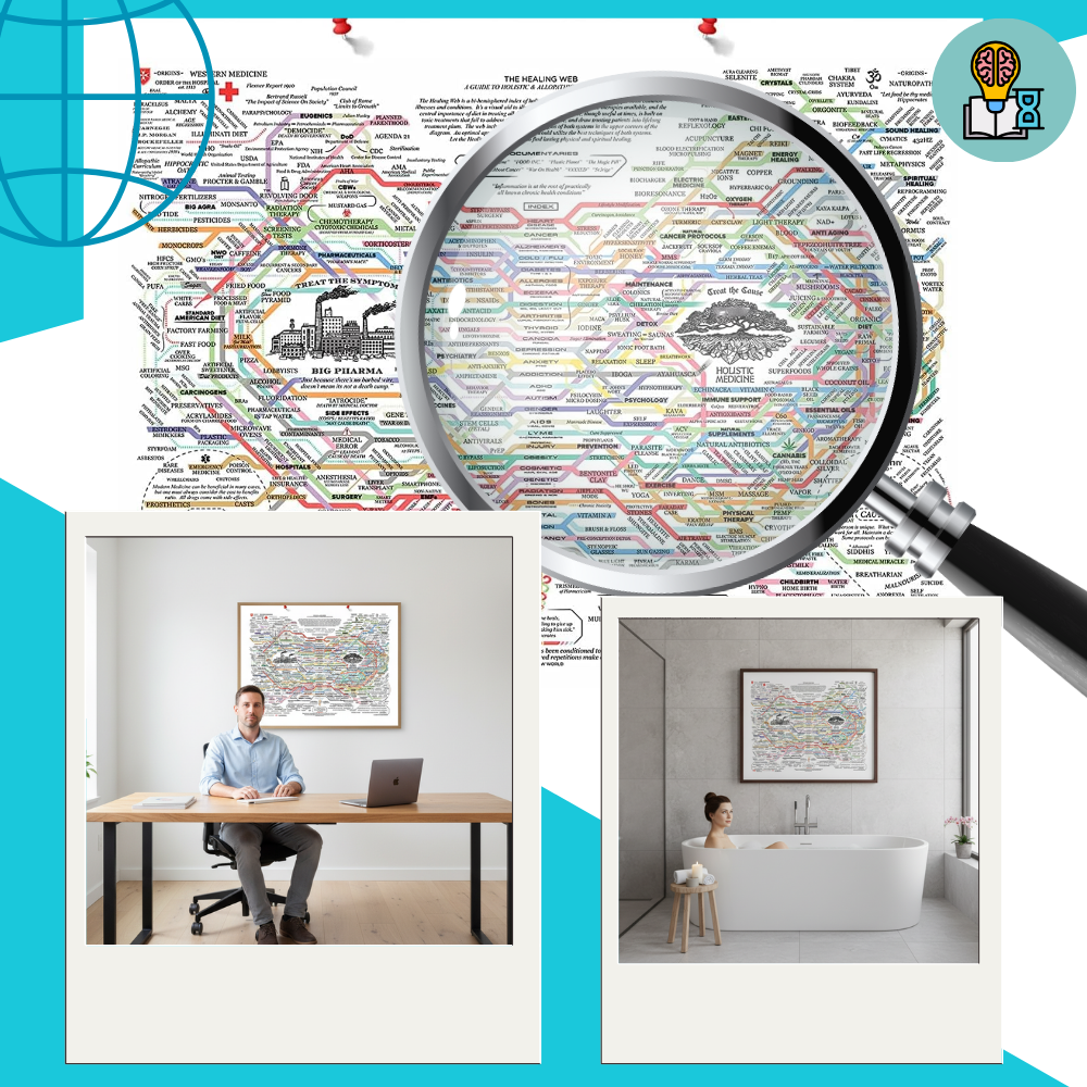 Helande Nätverket Komplett Naturläkemedelsaffisch - Ozerty