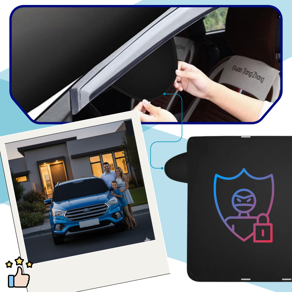 Magnetisk snöskydd för vindrutan - Ozerty