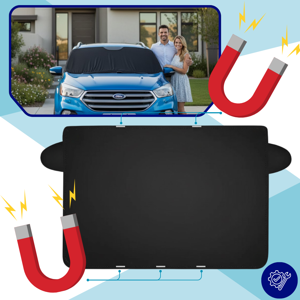 Magnetisk snöskydd för vindrutan - Ozerty