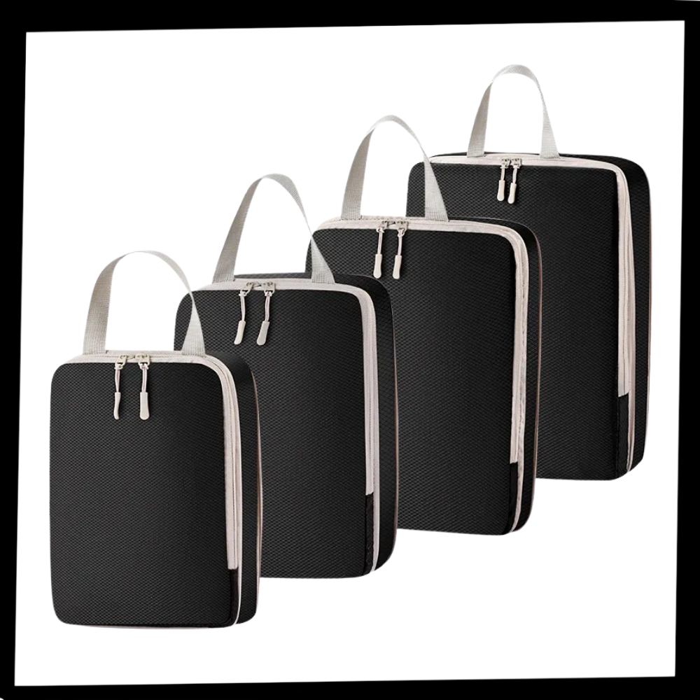 Zip Kompressions Bagageorganiserar - Ozerty