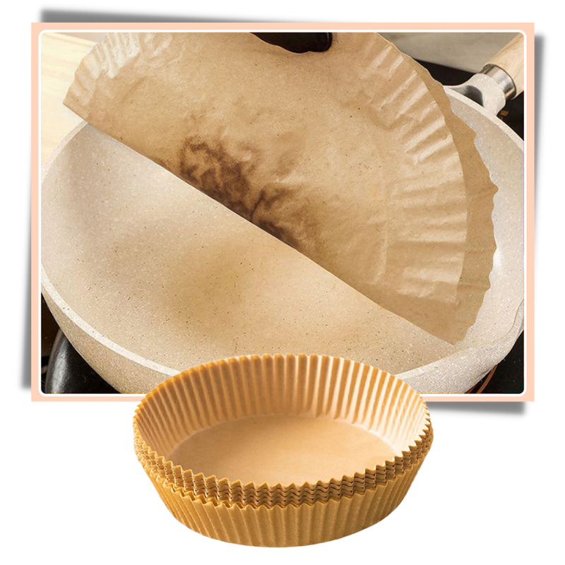 Pappersform för Air Fryer - Ozerty
