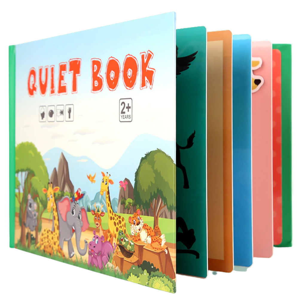 Montessori pedagogisk bok för barn -Djur/   - Ozerty