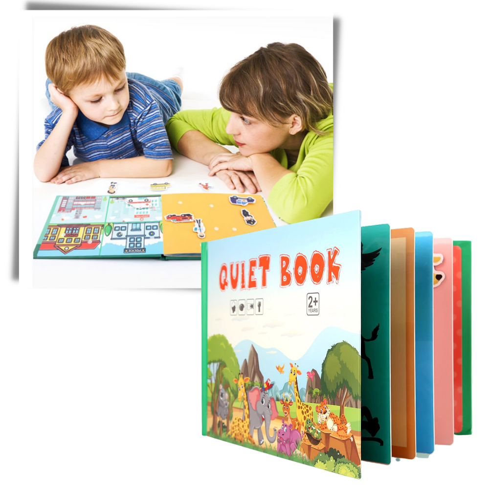 Montessori pedagogisk bok för barn - Ozerty