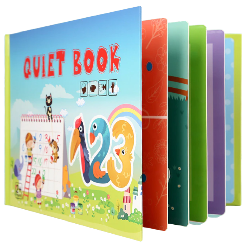 Montessori pedagogisk bok för barn -Nummer/   - Ozerty