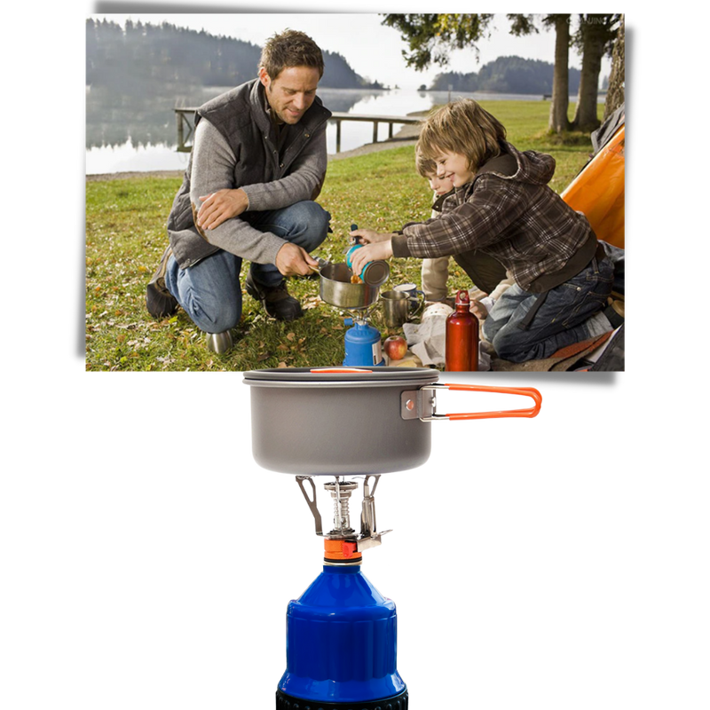 Bärbar mini gasbrännare - Ozerty