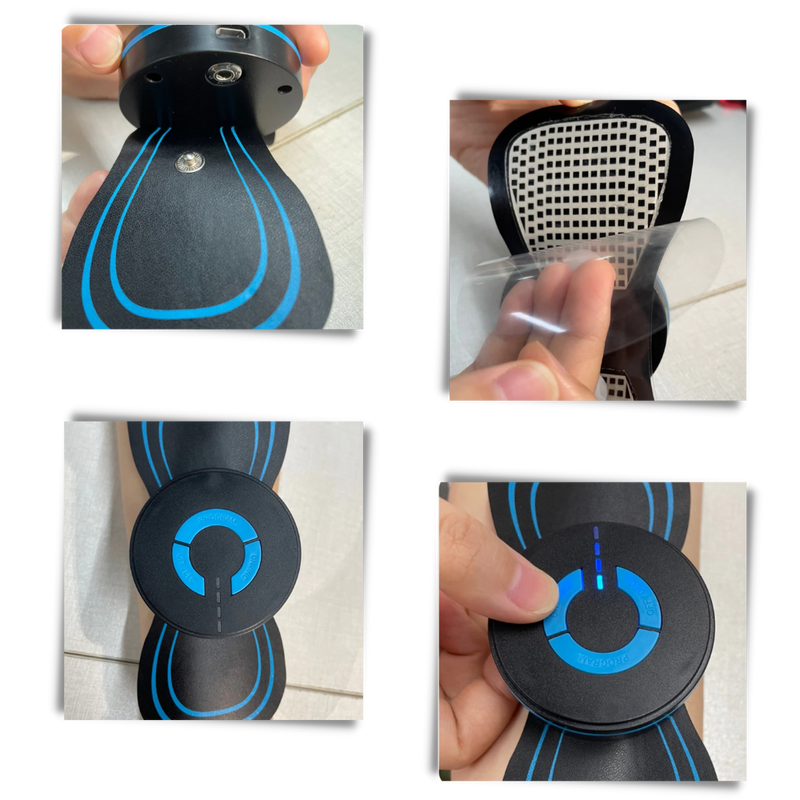 Mini elektrisk massageapparat för nacke - Ozerty