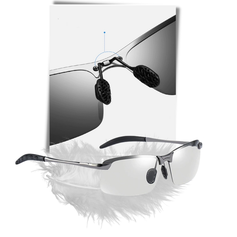 Fotokromatiska UV-solglasögon för män - Ozerty