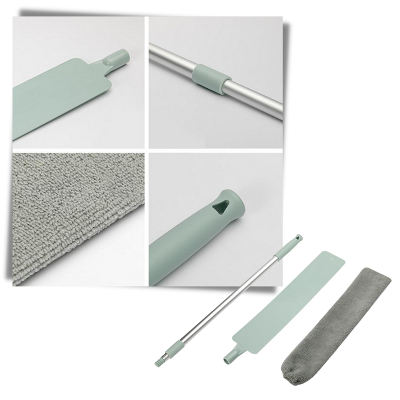 Teleskopisk dammvippa med mikrofiber - Ozerty