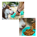 Bärbar matare och vattenflaska för husdjur - Ozerty
