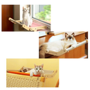 Fönsterstol i trä för katter - Ozerty