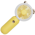 Handhållen USB-fläkt med LED