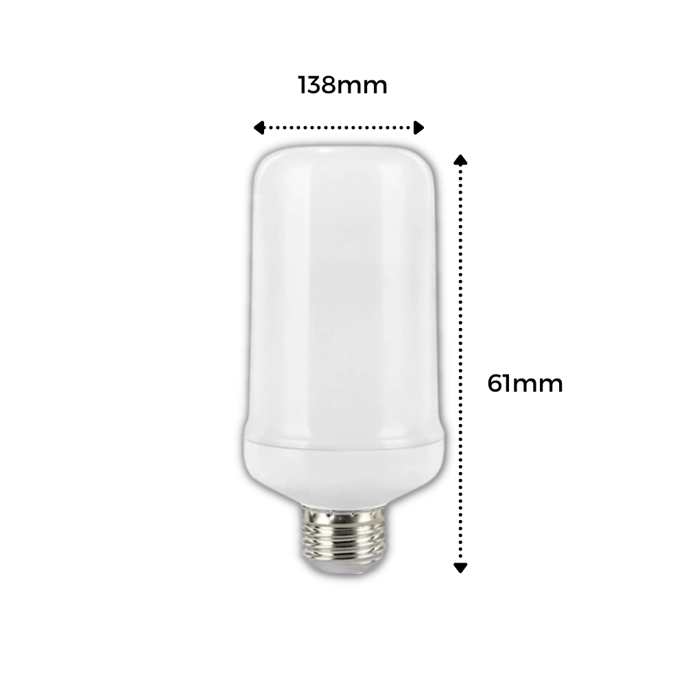 LED-lampa med flameffekt - Ozerty