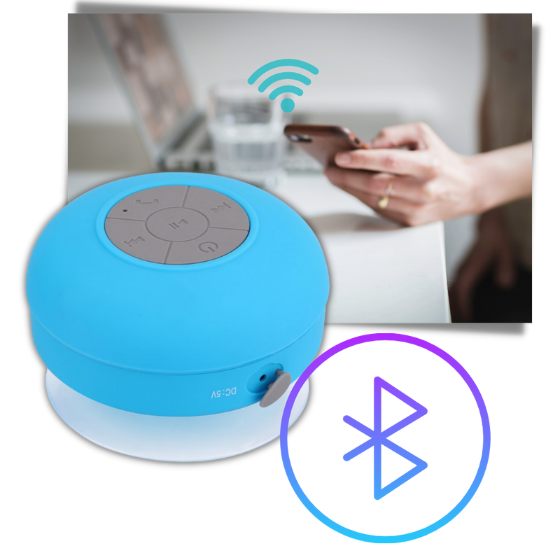 Mini vattentät Bluetooth-högtalare - Ozerty