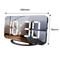Spegel med digital väckarklocka - Ozerty