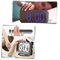 Spegel med digital väckarklocka - Ozerty