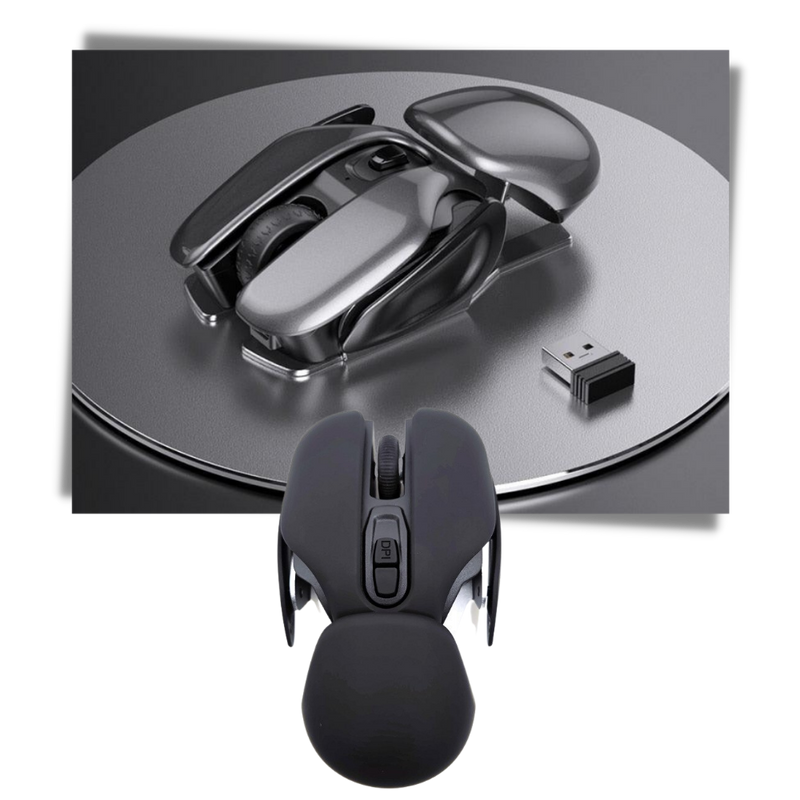 Trådlös ergonomisk spelmus - Ozerty
