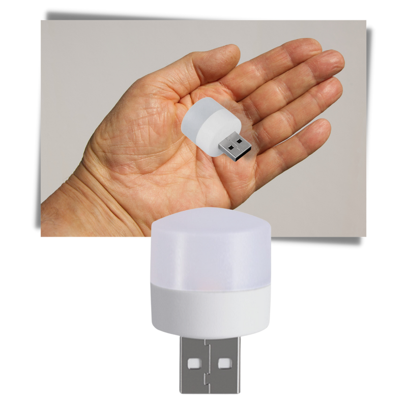 Mini USB LED-lampa - Ozerty
