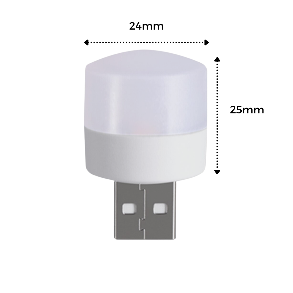 Mini USB LED-lampa - Ozerty